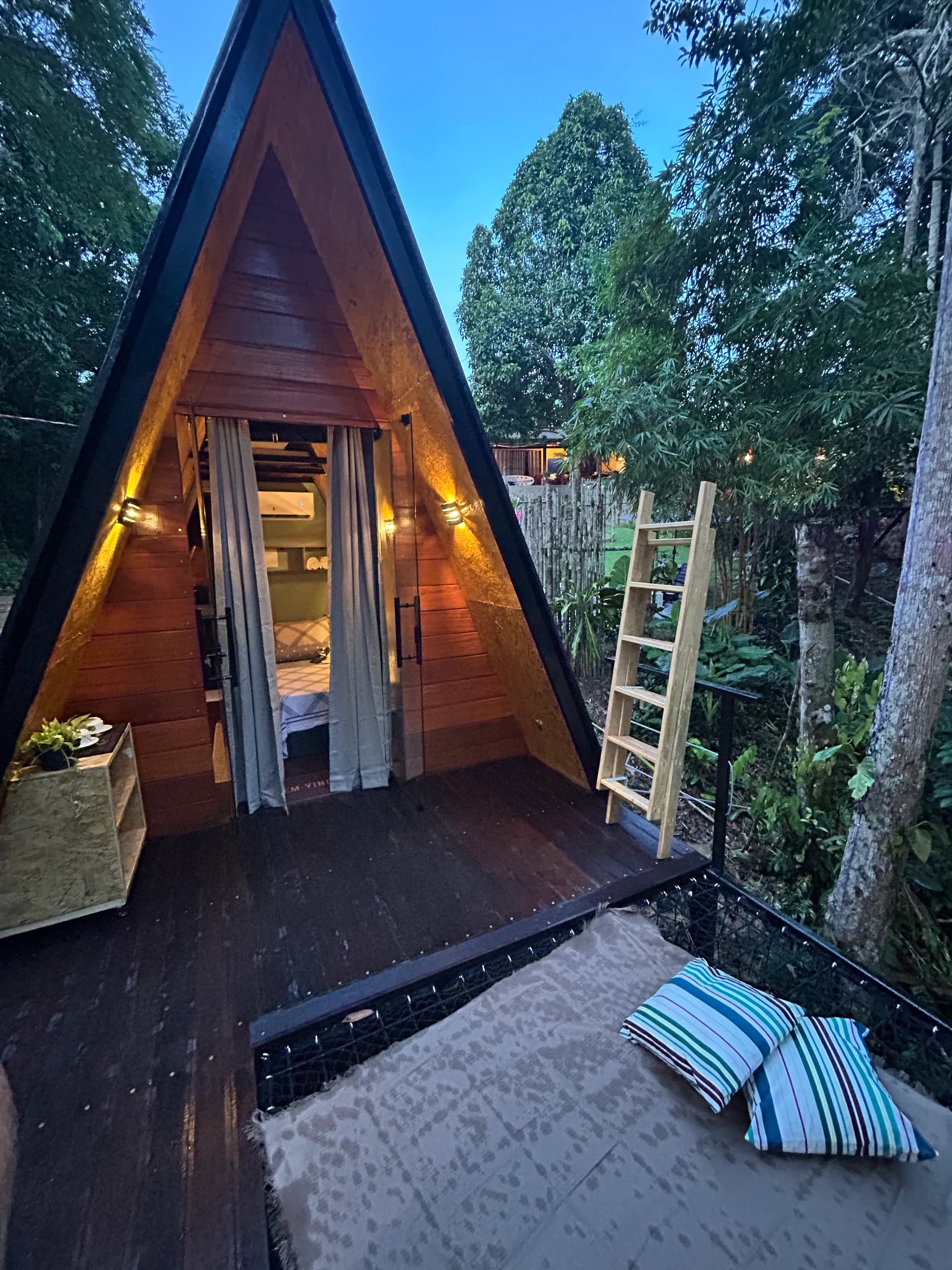Chalé Camping Luxo